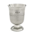 1 pint Pewter Tudor goblet made in England - A E Williams