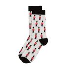 Grey Guard Pair of Socks - A pair of socks featuring animated images of the Royal Guard's. 