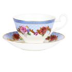 Queen Elizabeth II Longest Reigning Monarch Commemorative Teacup and Saucer