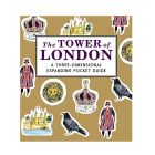 Brown book cover with illustrations of British icons