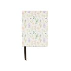 Notebook with a pastel floral design cover