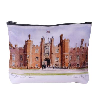 Hampton Court Palace watercolour cosmetic bag