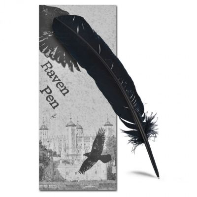 Ancestors of Dover Raven feather pen