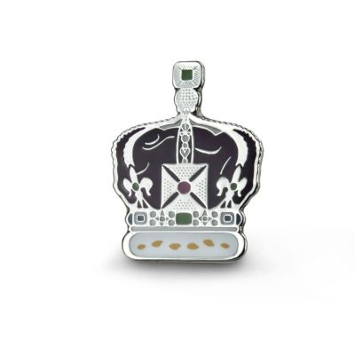 crown of india pin badge