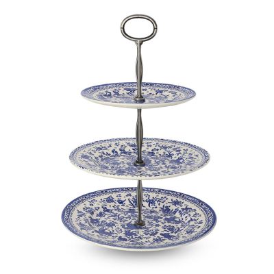REGAL PEACOCK 3 TIER CAKE STAND