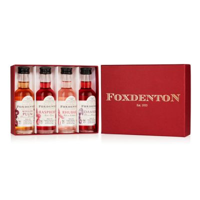 Foxdenton mini gin gift set of 4
