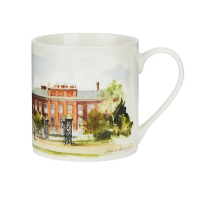 Kensington Palace watercolour bone china mug