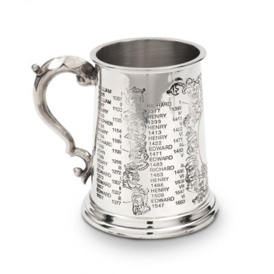 Kings and Queens pewter tankard (Tower of London)