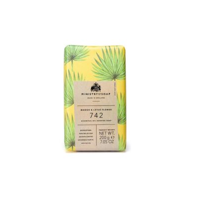Mango & Lotus Flower Soap - A scented bar of soap made with essential oils. 