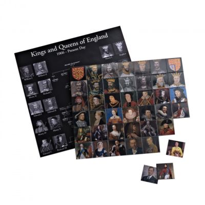 Magnetic Monarchs: Kings and Queens of Great Britain magnet set