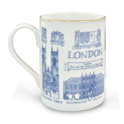 Fine bone china London coffee mug