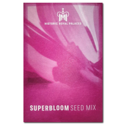 Limited release Superbloom seed mix: pink and white flowers