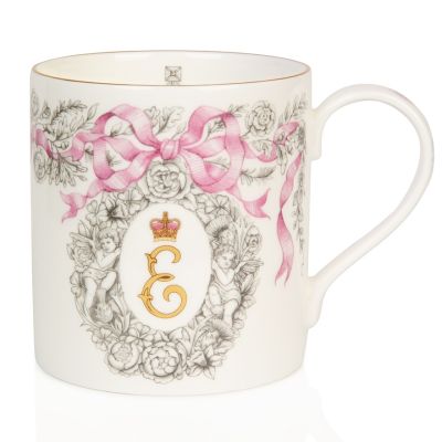 Queen Elizabeth II official commemorative fine bone china mug