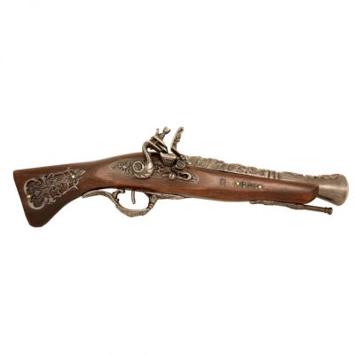 



Replica flintlock pistol - 18th Century
