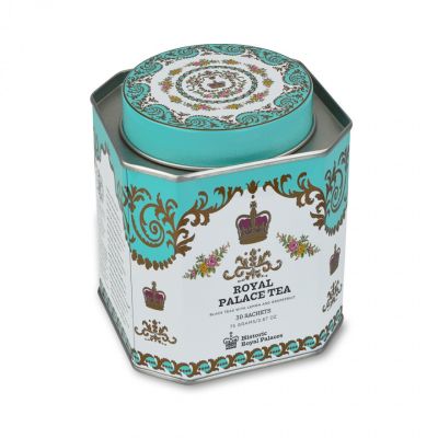 Royal Palace Collection decorative tea tin with luxury tea bags