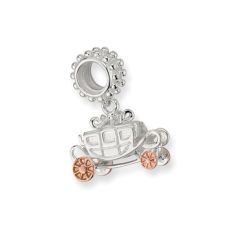 Clogau Royal Carriage silver bead charm for charm bracelets