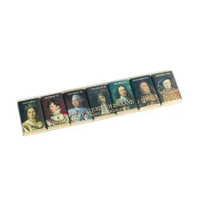 Kings and Queens of England portrait chocolates