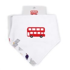 Little London cotton handkerchief x2 bib pack