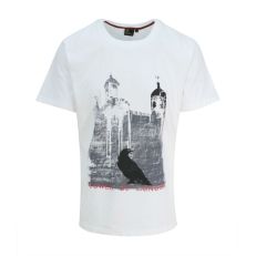 Tower of London Raven White T-Shirt
