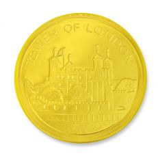 Tower mint Tower of London large chocolate coin