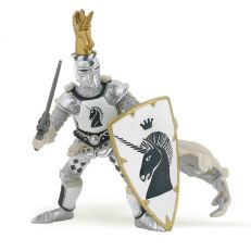 Papo UK White unicorn knight model toy