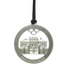 Kensington Palace pewter disc decoration
