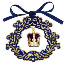 2023 King Charles III Coronation Boxed Hanging Decoration