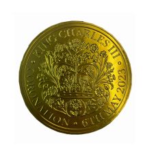 King Charles III Coronation Chocolate Coin