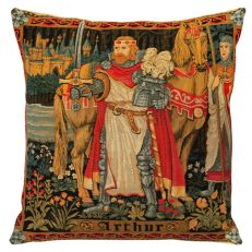 Flemish Tapestries King Arthur tapestry cushion