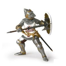 Germanic knight in armour model toy