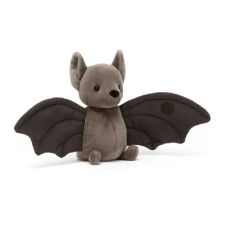 Jellycat Wrap Wings Bat Plush Toy - A soft, brown, bat plush toy.