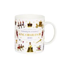 King Charles III Coronation Commemorative Fine Bone China Mug