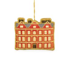 Kew Palace luxury embroidered hanging christmas tree decoration by St Nicolas