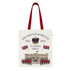 Her Majesty Queen Elizabeth II's Platinum Jubilee commemorative tote bag