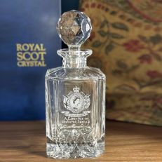 Queen Elizabeth II Commemorative crystal decanter