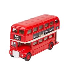 London Red Bus Toy Model