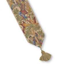 Cherry pickers tapestry bell pull