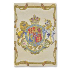 Flemish Tapestries Royal coat of arms tapestry