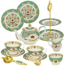 William Edwards Royal Palace luxury fine bone china tea party set - Exclusive to Historic Royal Palaces