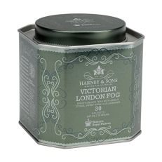 victorian london fog tin of tea
